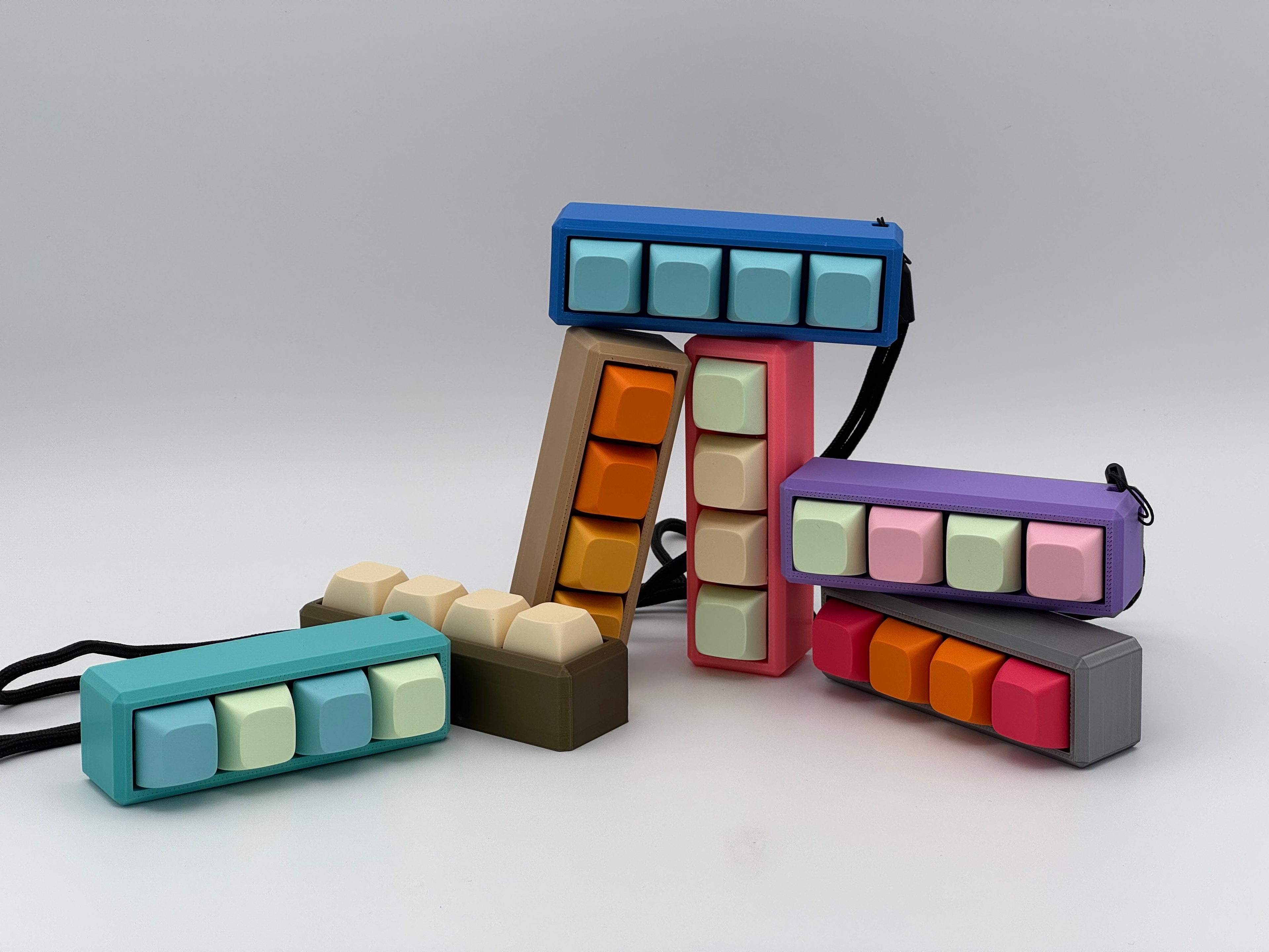 Customized 4 Key Fidget Keyboard